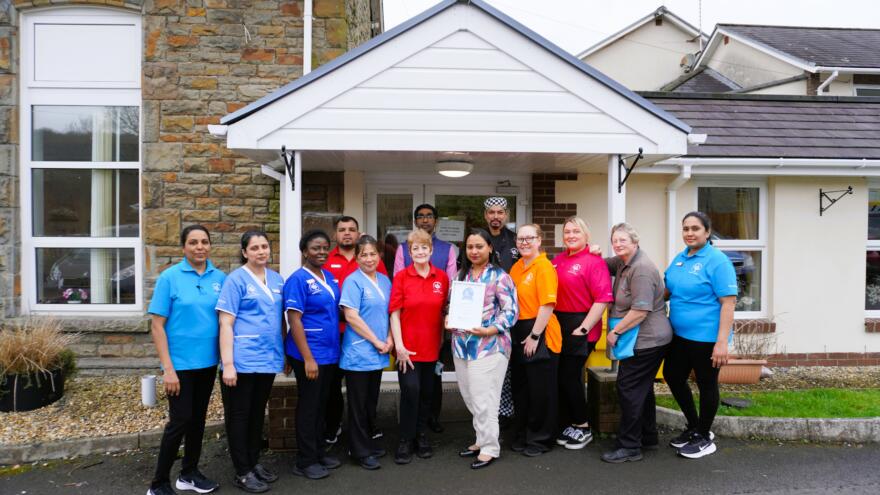 Top 2o award Cwm Cartref