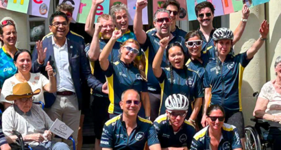 Springbank Care Home Welcomes the Great British Care Cycle Relay