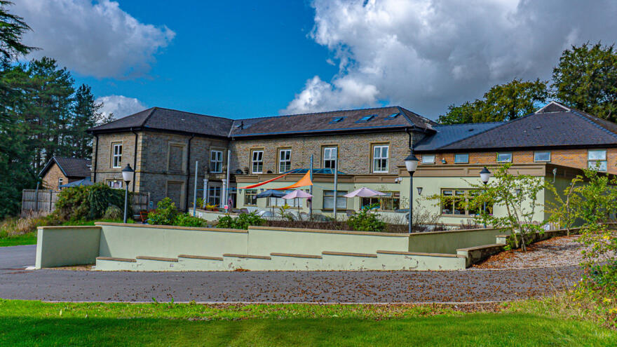 Image shows the front outside of Ysguborwen Care Home