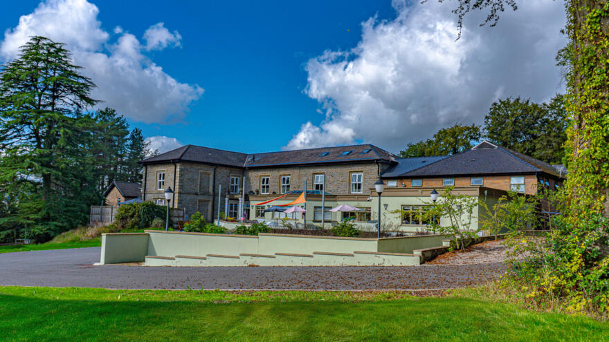 Image shows the front outside of Ysguborwen Care Home